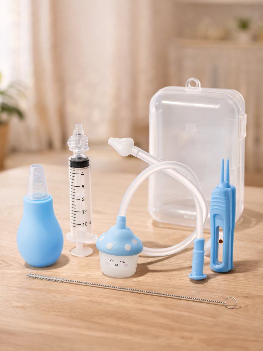 2 Kit de cuidados nasais para bebês